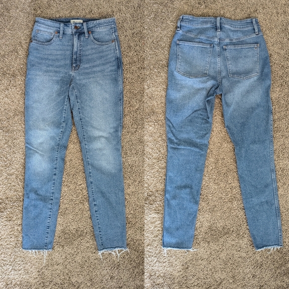 SOLD Madewell Curvy High Rise Skinny 27Tall - Picture 1 of 7